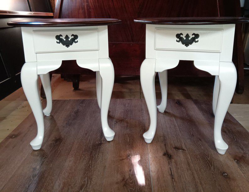 Queen Anne Side Tables 
