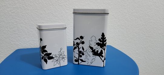 Two Decorative Tins