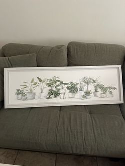 Plant wall art/ home decor