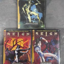 Reign the Conqueror 3 DVD's