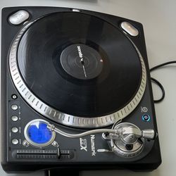 NUMARK TTX PROFESSIONAL DIRECT-DRIVE TURNTABLE W Dust Cover N Vinyl #2