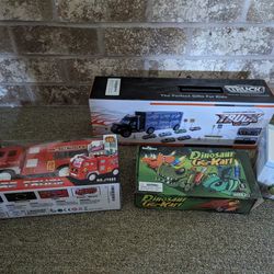 Bundle of Boys Toys, Kids Cars And Trucks Set All Brand New, Includes 4 Toys