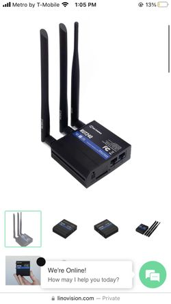 Teltonika Rut 240 4G LTE Cellular Router For Mobile Network