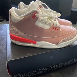 Jordan 3 Pink Rust