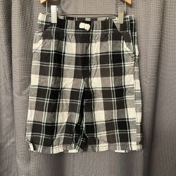 Boys Plaid Shorts 
