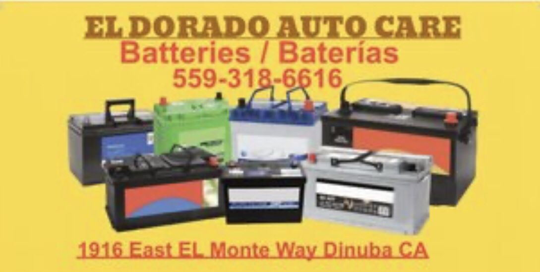 Batteries/Baterías Start At $65