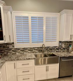 Window Shutters- Any Color, Any Size, Any Style. Custom Made. Persianas de Madera. Install Included. All of Southern California! 951-573-2560