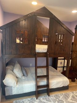 Pottery Barn Treehouse Bunk Bed frame