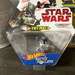 Hot Wheels: Battle Rollers- Star Wars Boba Fett Vehicle