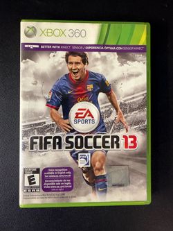 FIFA Soccer 13 (Microsoft Xbox 360, 2012) No Manual