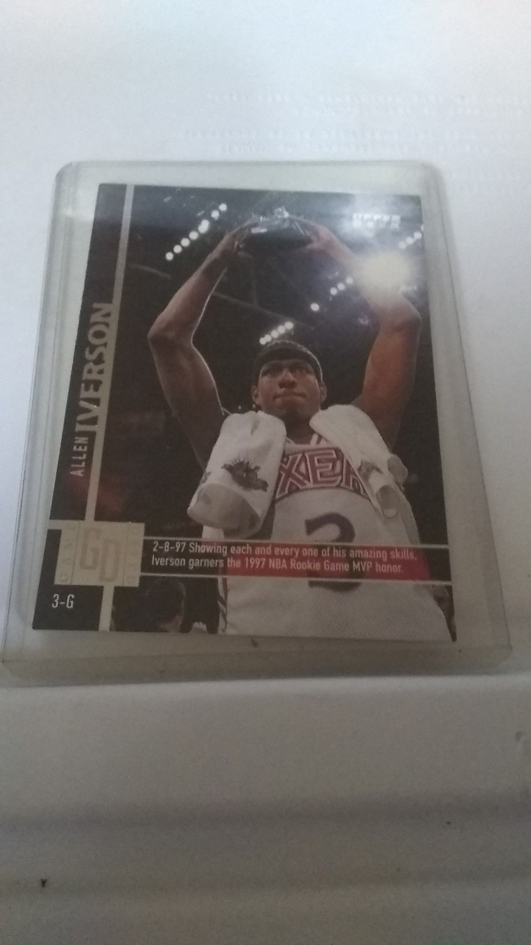 Allen iverson rookie card/ first year