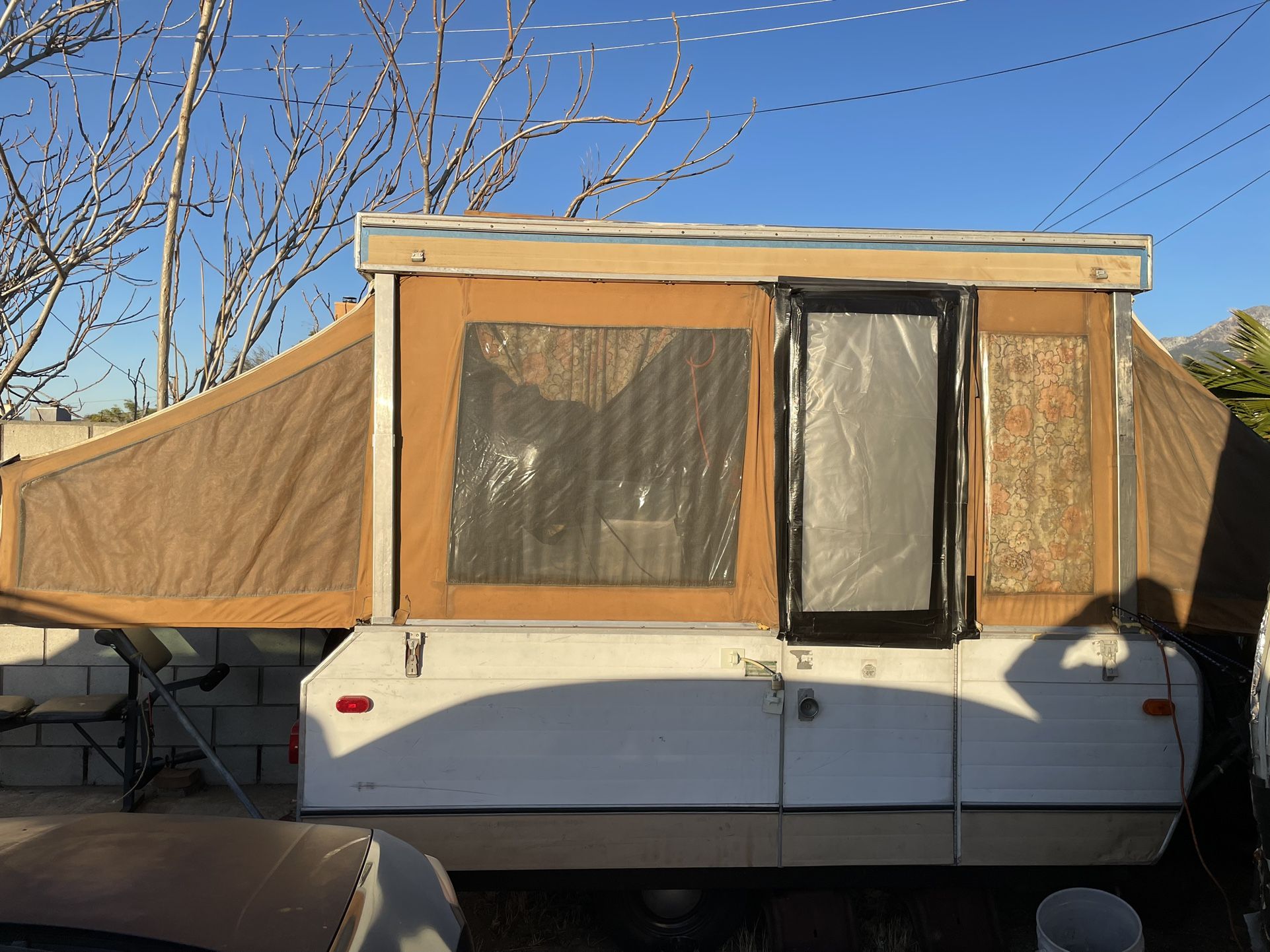 1971 Montgomery Western Field Pop Up Camper for Sale in Fontana, CA OfferUp