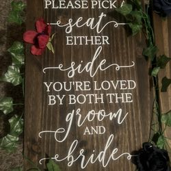 Wedding Sign
