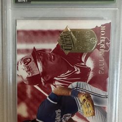 Molitor 1994 Fleer Ultra Baseball Card