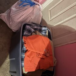 Bin Of Men’s Clothes 