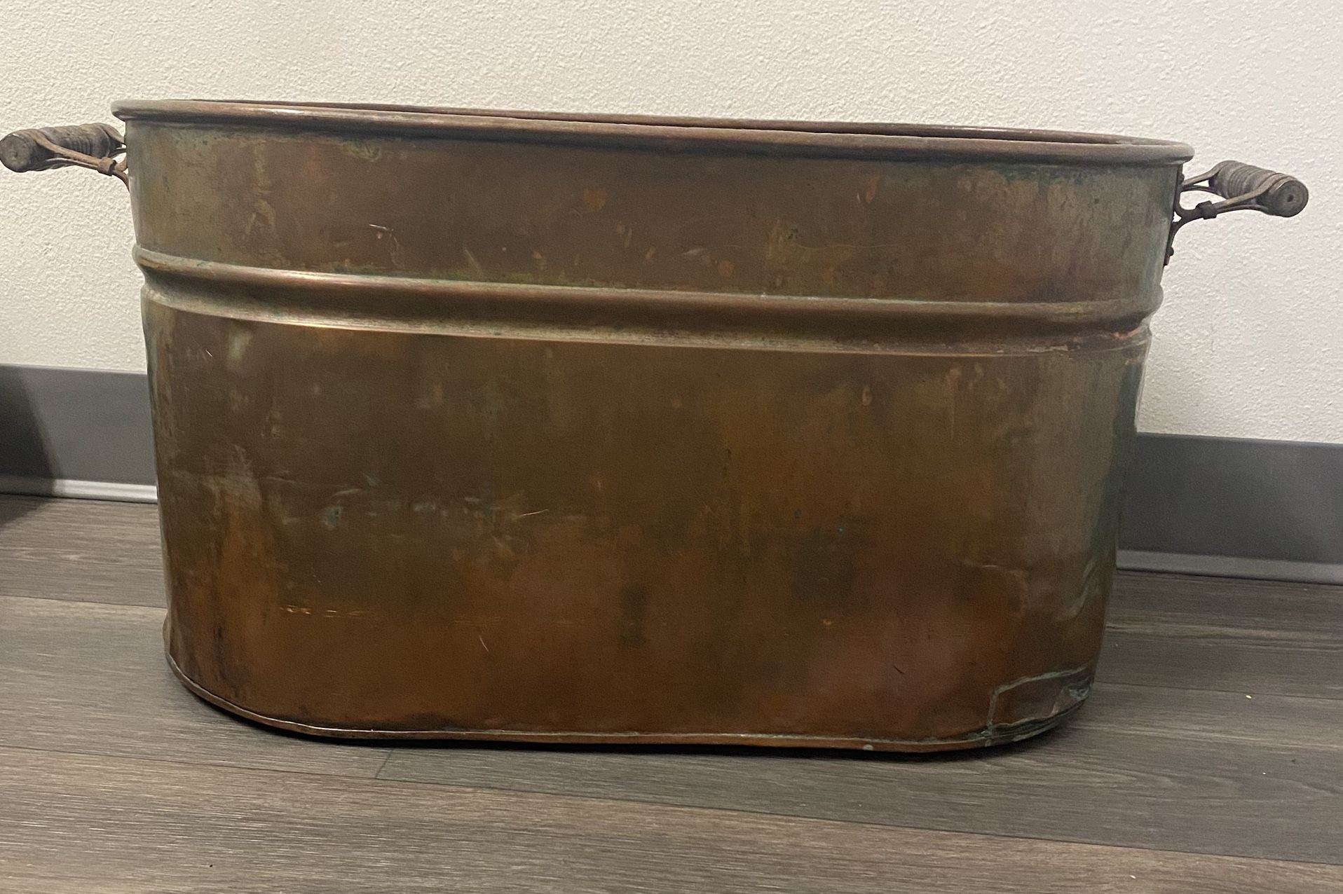 Antique Copper boiler