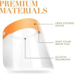 Face Shield For Kids 12 Pcs