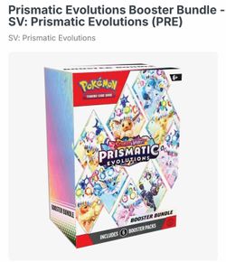 Pokemon Prismatic Booster Bundle