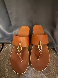 Tan aldo sandals