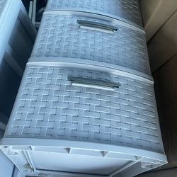 Plastic drawers, are New 