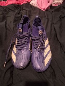 Adidas Adizero Washington Huskies  Football Cleats Size 13 Stenciled  #54