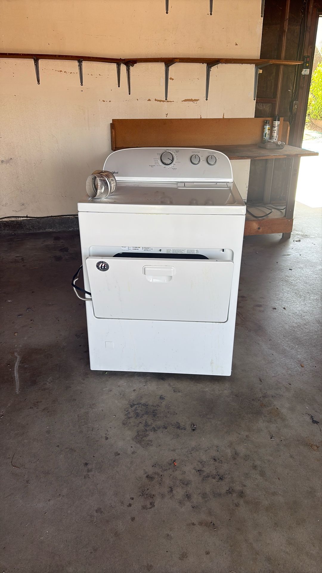 Dryer Whirlpool Gas