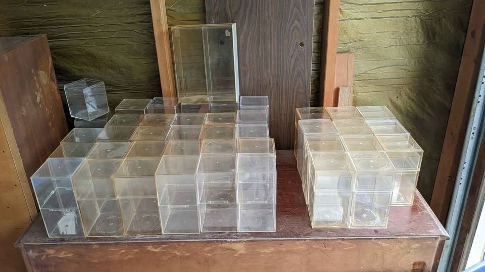 50+ Clear Acrylic Containers For Beanie Babies And Stuffed Plush Animals