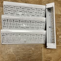 Landhoow 15” Baseboard Diffuser Register (4 Pack)