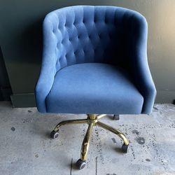Blue Upolstered Conference Chairs