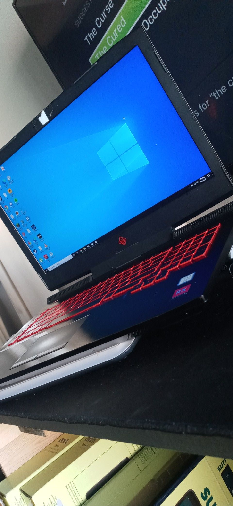 HP Omen Gaming Laptop 17" with full keyboard like new