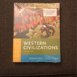 Western Civilizations Volume 2