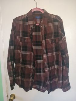Men's long Sleeve Flannel Shirt