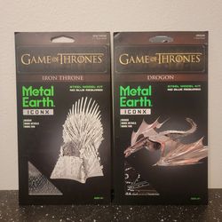 Fascinations ICONX Game Of Thrones 3D Steel Metal Earth Set