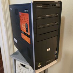 HP Budget Gaming Desktop PC, 8GB RAM, 120GB SSD, 500GB HDD, Windows 10