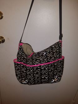 Large Kate diaper bag spade