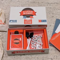 A Little Wordy / Boardgame / 2 players / Like New