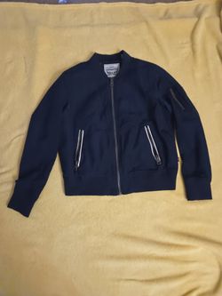 Levi Strauss and Co. Men's Bomber Jacket Navy Blue Size L