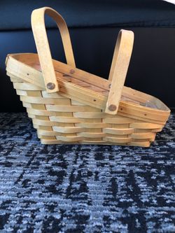 Longaberger Sleigh Basket 1998