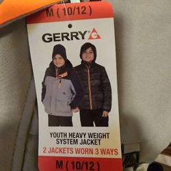 New - Gerry Youth 3-in-1 Systems Jacket