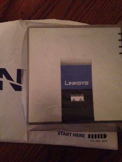Linksys phone/ router