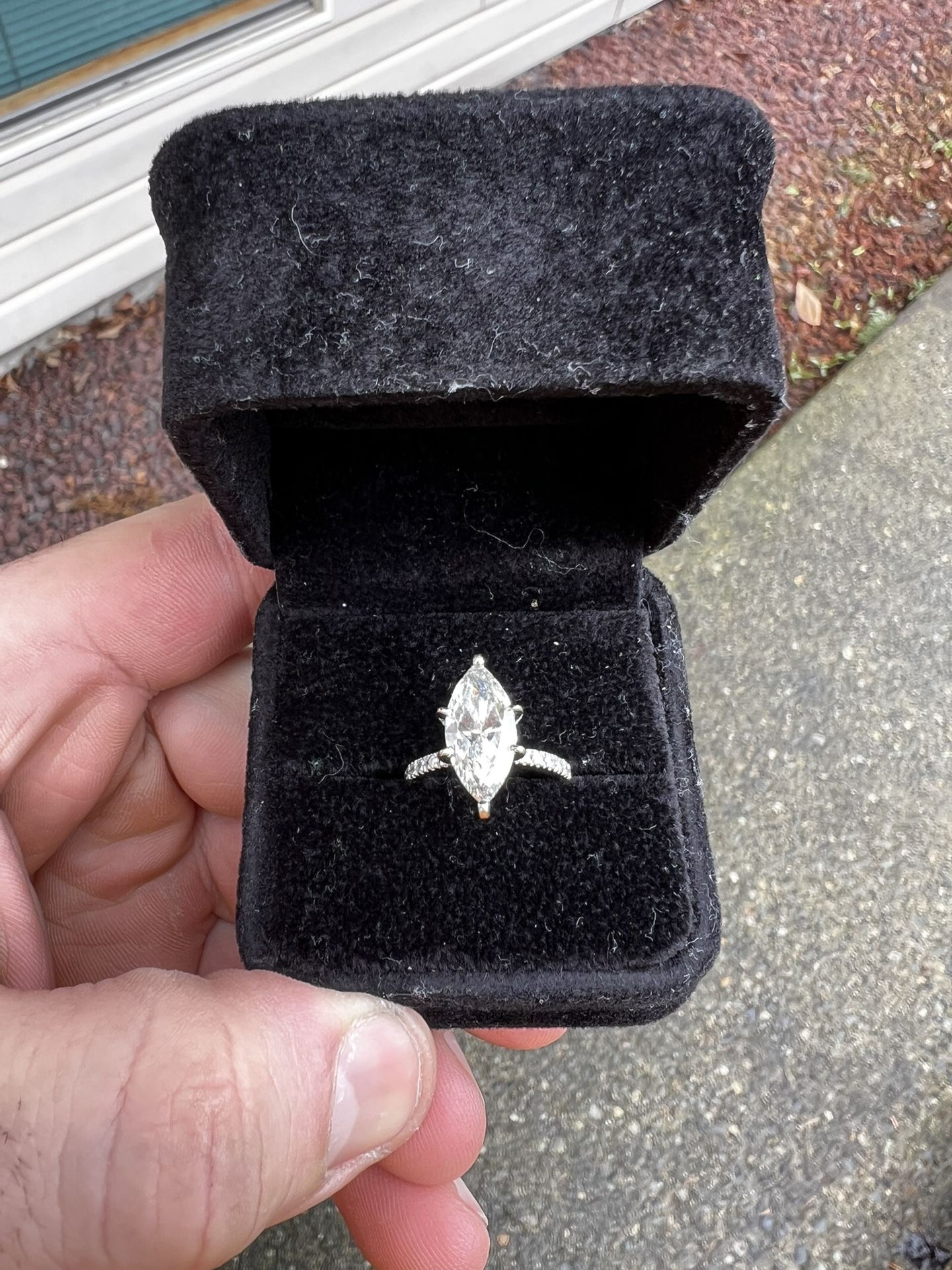 3 Ct Lab Diamond Engagement Ring