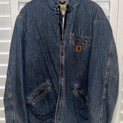 Vintage Carhartt Zipper Hooded Jacket 