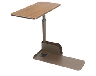 Drive 13085RN Right Side Seat Lift Chair Overbed Table, Walnut