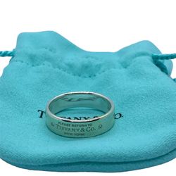 Tiffany Diamond Promise Ring, Size 10 