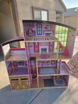 Large Barbie Doll House