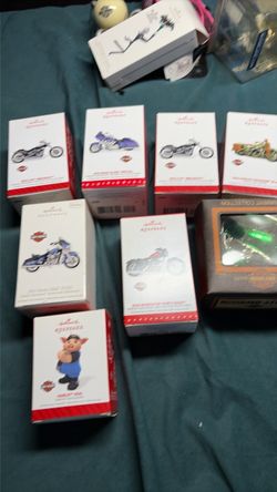 Harley Davidson Christmas ornaments