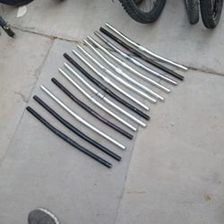 Handlebars For Road Or Mountain Bike All Flat Straight Bars Brand Names Race Quality Competition Bars  Bontrager , Specialized, P A Z Z A Z, And Other
