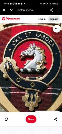 Antique  Wooden Plaque