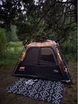 Coleman 4-Person Pop-Up Tent for sale + 2 free camping chairs