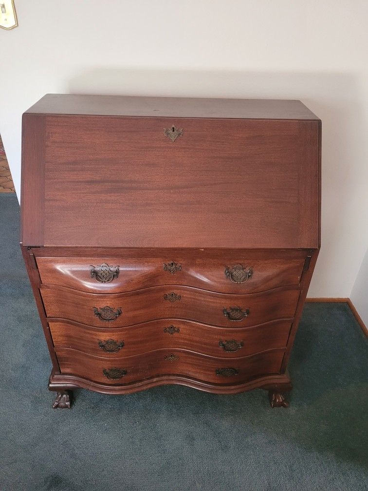 Antique Secretary Desk Drawers